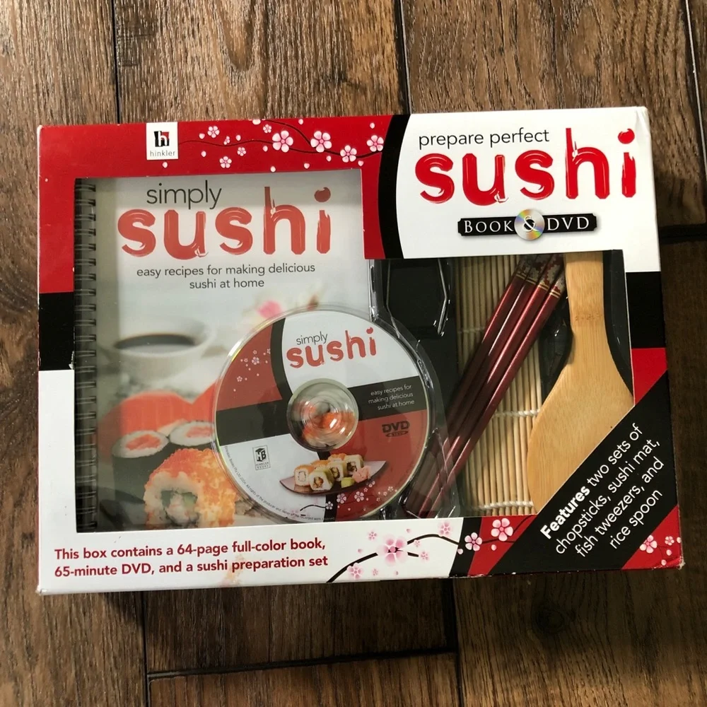 Prepare Perfect Sushi Book and DVD Kit by Hinkler Books